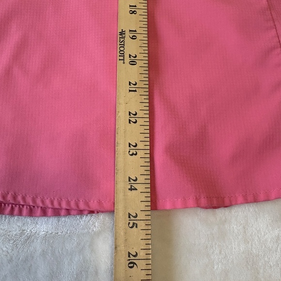 Columbia PFG Rip Stop Sleeveless Snap Up Shirt Womens Size Medium Pink - Picture 6 of 7
